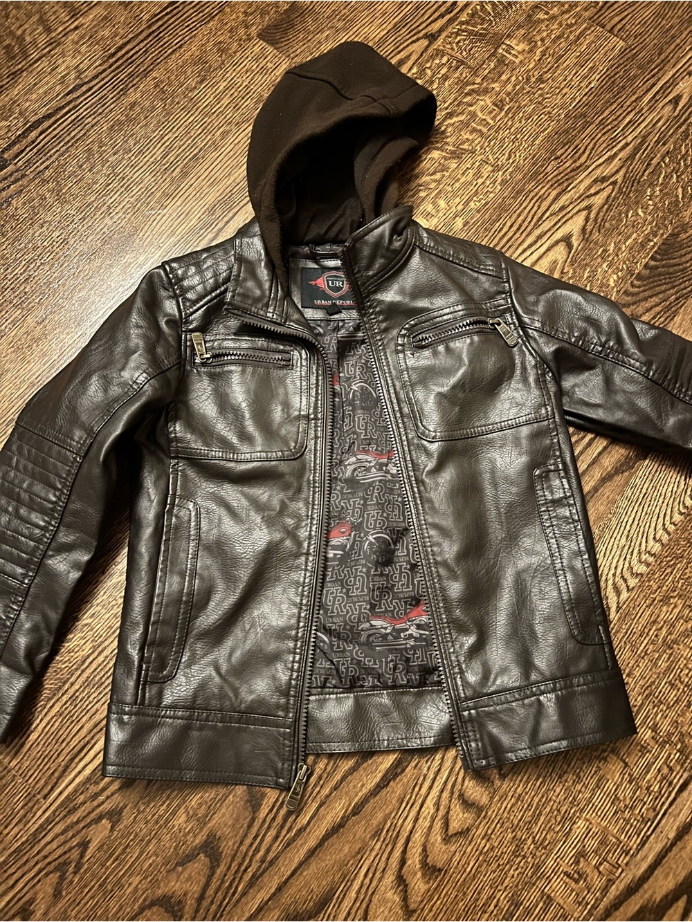 Urban Republic Brown Leather Jacket